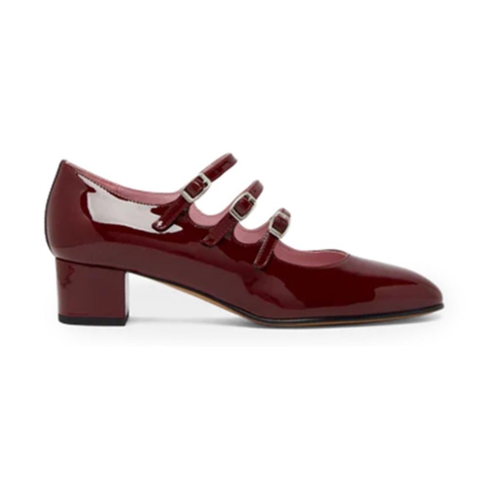 Carel Paris Kina ballerinas Burgundy